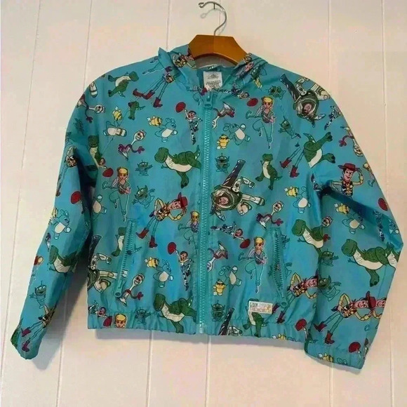 Toy Story Hooded Jacket for Kids used like a new Size US 7/8 - Picture 1 of 4